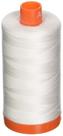 Fio Aurifil 50wt Algodão 1300m Branco Natural