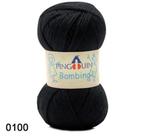 FIO BAMBINO PINGOUIN 100 gr COR 100 PRETO