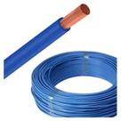 Fio Cabinho 0,75 mm Azul Rolo 100 Metros