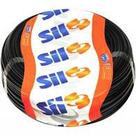 Fio Cabinho Flexível 16mm 100m Preto SIL