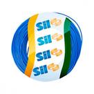 Fio Cabinho Flexivel Sil 10,0 Azul 100M