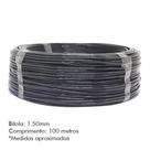 Fio cabo auto naticon 1.50 preto