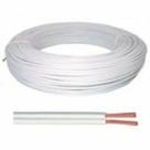 Fio/Cabo/Cordão Flexivel Paralelo , cor Branco, 2x2.50mm² 300V Rolo 100m - Fcondutores