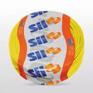 Fio Cabo Flex Sil 2,5mm Rolo Amarelo 100Mt