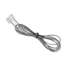 Fio Cabo Rj11 Telefonico 1m E 60cm Kit 50 Uni Telefone Fixo Fax Extensao Fino Resistente