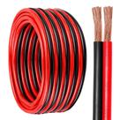 Fio: calibre 10, 2 condutores, cobre, 10 AWG, 30,48 m, Kimbluth