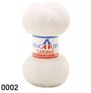 Fio Carinho Pingouin - Cor 02 Branco - 40g - 200 metros