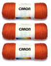 Fio Caron Simply Soft Solids 170g (Kit com 3) Abóbora H97003-9765