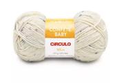 Fio Confete Baby Círculo 100g Cor 8176 Off White