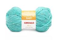 Fio Confete Baby Círculo 100g Verde Candy - Ideal para Peças Infantis