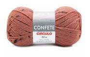 Fio Confete Círculo 210 Metros 100 Gramas Cor 3768 UVA RUBI