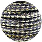 Fio Cordão material ecológico Dourado Marrom 6mm 3 Metros