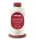 Fio cordonê círculo cor 8176 off white 450 metros