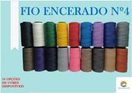 Fio Cordone Encerado Nº4 - kit 10 unidade 100g