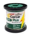Fio De Aço Inox Plus 0,70mm 200m Para Cerca Elétrica