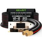 Fio de alto-falante GearIt Pro Series 12AWG calibre 12 6 m/20 pés