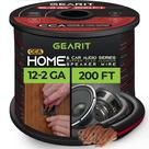 Fio de alto-falante GearIt Pro Series 12AWG calibre 12 60,96 m preto