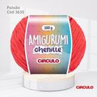 Fio de Amigurumi Chenille Circulo 100g COR:3635 PAIXÃO Fio de Amigurumi Chenille Circulo 100g COR:3635 PAIXÃO