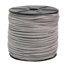 Fio de Camurça Cinza Para Artesanato Chaveiros Tira 2.7mm 30 Metros