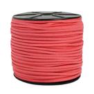 Fio de Camurça Rosa Tira 2.7mm Para Artesanato Acessórios Bijuteria 10 Metros