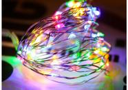 Fio De Fada Cordão De Led 5m 50 Leds Função Pilha