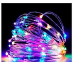 Fio De Fada Led Decoração Cordão De Luz 10mts - Colorido