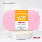 Fio de Lã Candy Baby 100g 300m 100% Acrílico para Crochê e Tricô Macio e Alto Rendimento Cor:769 - CHICLETE