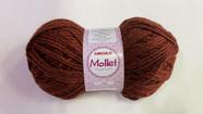 Fio de lã mollet 100g círculo - cores lisas - unidade