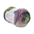 Fio De Lã Penteada Arco-Íris 50g, 100% Pura, Para Tricô Manual E Crochê, Para Xales E Cachecóis Fio De Lã Penteada Arco-Íris 50g, 100% Pura, Para Tricô Manual E Crochê, Para Xales E Cachecóis