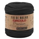 Fio De Malha Circulo Premium Cor 8990 Preto