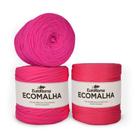 Fio de malha ecologico - rosa neon
