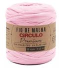 Fio de Malha Premium 25mm Círculo 140 Metros Cor 3526 Rosa-Candy