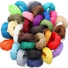 Fio de miçangas encerado 1 mm, 30 cores, 10 m, cada cor, Boao Fio de miçangas encerado 1 mm, 30 cores, 10 m, cada cor, Boao