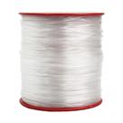 Fio de Nylon Incolor 1.0mm Multiuso Pesca Artesanato Aproximadamente 108 Metros