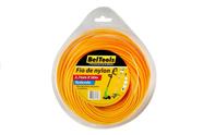 Fio de Nylon Redondo Roçadeira 2,7mm x50m Beltools Fio de Nylon Redondo Roçadeira 2,7mm x50m Beltools