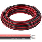 Fio de painel solar Shirbly 10AWG (6mm²) 15m preto e vermelho
