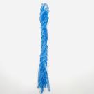 Fio de Pedras Cubo 6mm Azul Cristal 58un Artesanato 35cm
