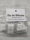 Fio de silicone 8mm 100%,PU pacote com 5 unidade de 10mt cada