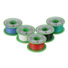 Fio de silicone BNTECHGO 18 AWG 25 pés vermelho preto branco azul verde
