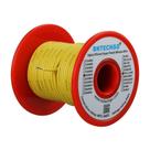 Fio de silicone BNTECHGO 20 AWG 100 pés amarelo flexível