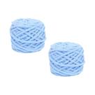 Fio De Tricô Chenille Macio 100g, Algodão Ice Strip Line, Lã DIY Para Tricô Manual De Cachecol, Lã