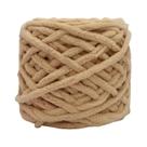 Fio De Tricô Macio De Chenille 100g, Algodão E Lã Para Tricô Manual De Cachecol DIY, Fio Grosso Em