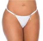 Fio Dental Ajustável Pimenta Sexy Branca - Calcinha Sexy