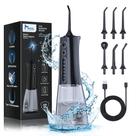 Fio dental aquático MOCEL OLED Display 300mL IPX7 preto