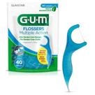 Fio Dental C/ Cabo Azul Flossers Gum Multiple Action C/40 Fio Dental C/ Cabo Azul Flossers Gum Multiple Action C/40