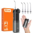 Fio dental de água Bitvae P1 sem fio com tanque de 150 mL preto