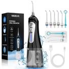 Fio dental de água NBGRLVS 320mL sem fio, 6 modos, IPX7