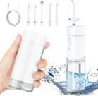 Fio dental de água portátil Bacoolpet 200mL 5 modos branco
