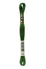 Fio dental de algodão bordado DMC 117-986 verde floresta muito escuro