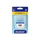 Fio dental dentrat encerado 120m extra fino
